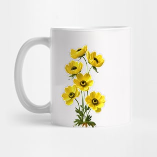 yellow new flower Mug